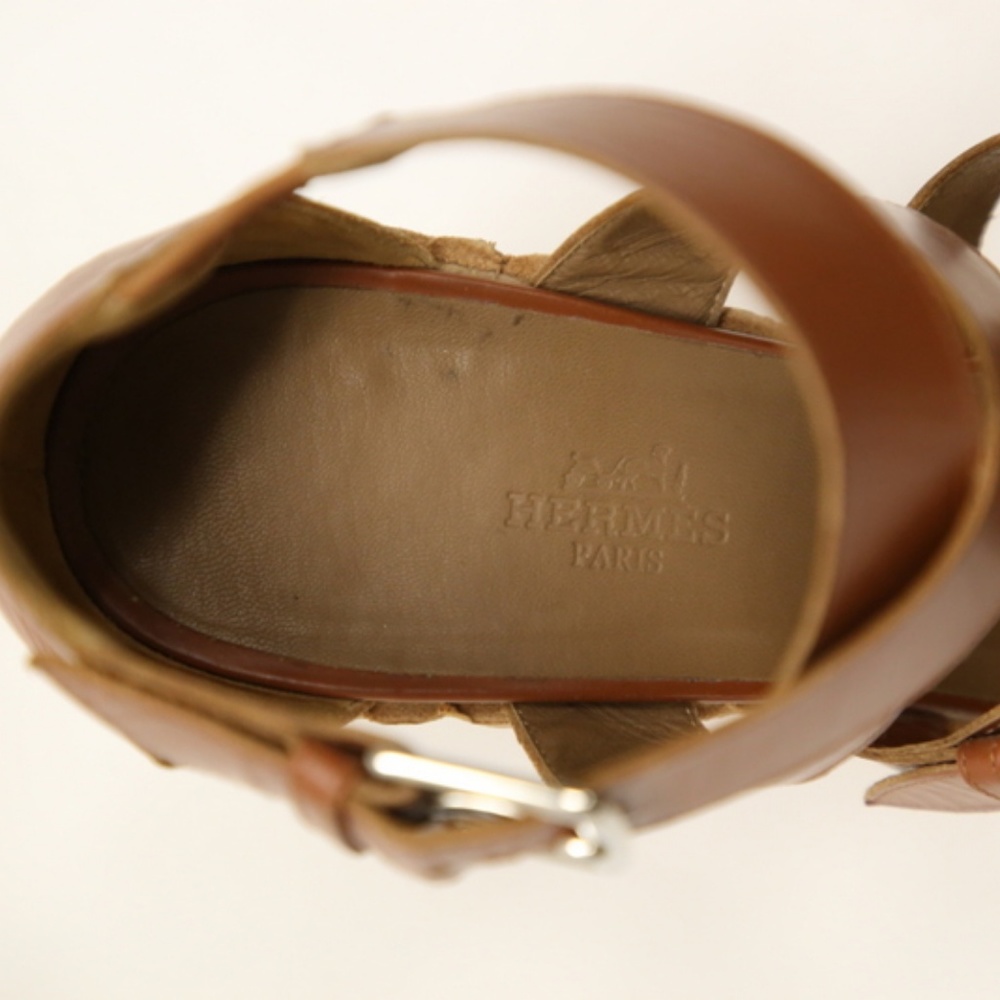 Hermes Celeste Wedge Sandal - Picture 8 of 8